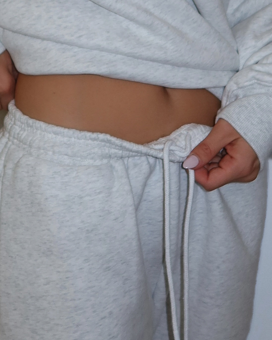 Classic Straight Leg Sweatpants - Gray