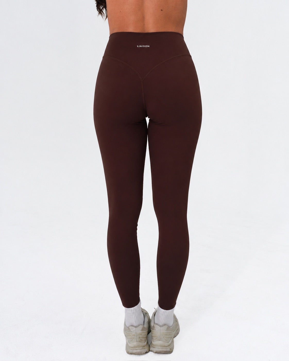 Bridge Pant (text logo) - Mocha Brown