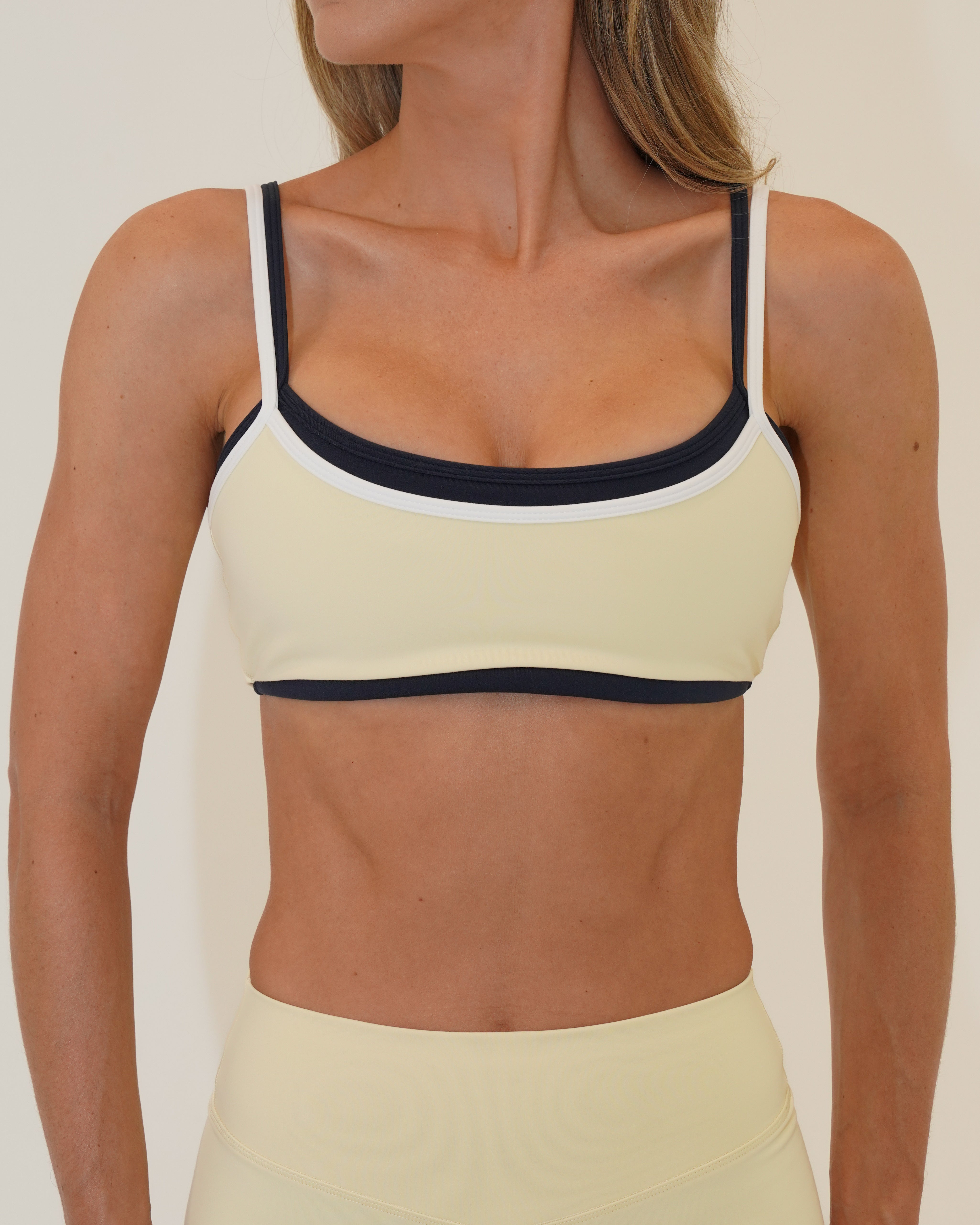 Double Layer Scoop Bra - Afterglow