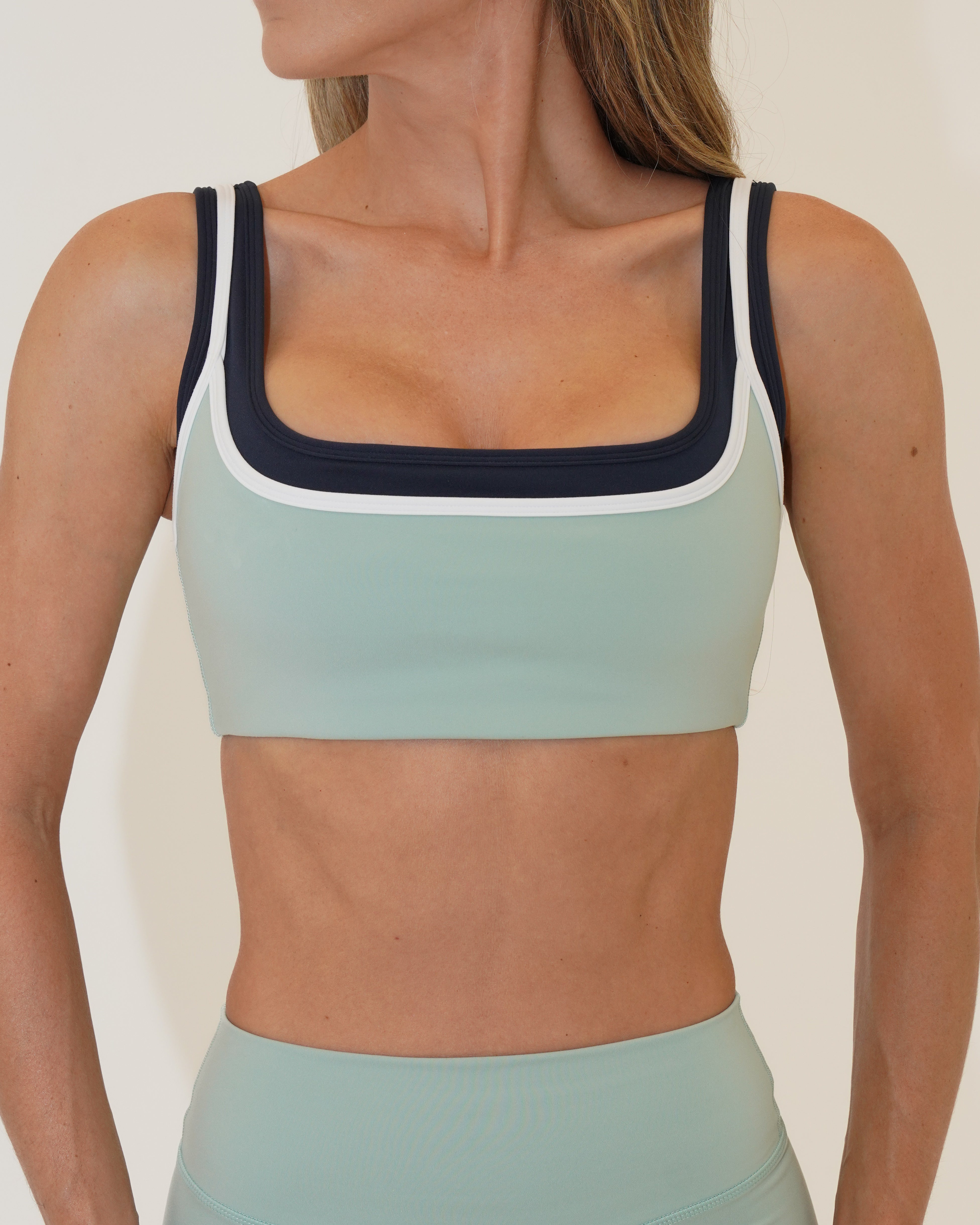 Double Layer Core Bra - Juniper