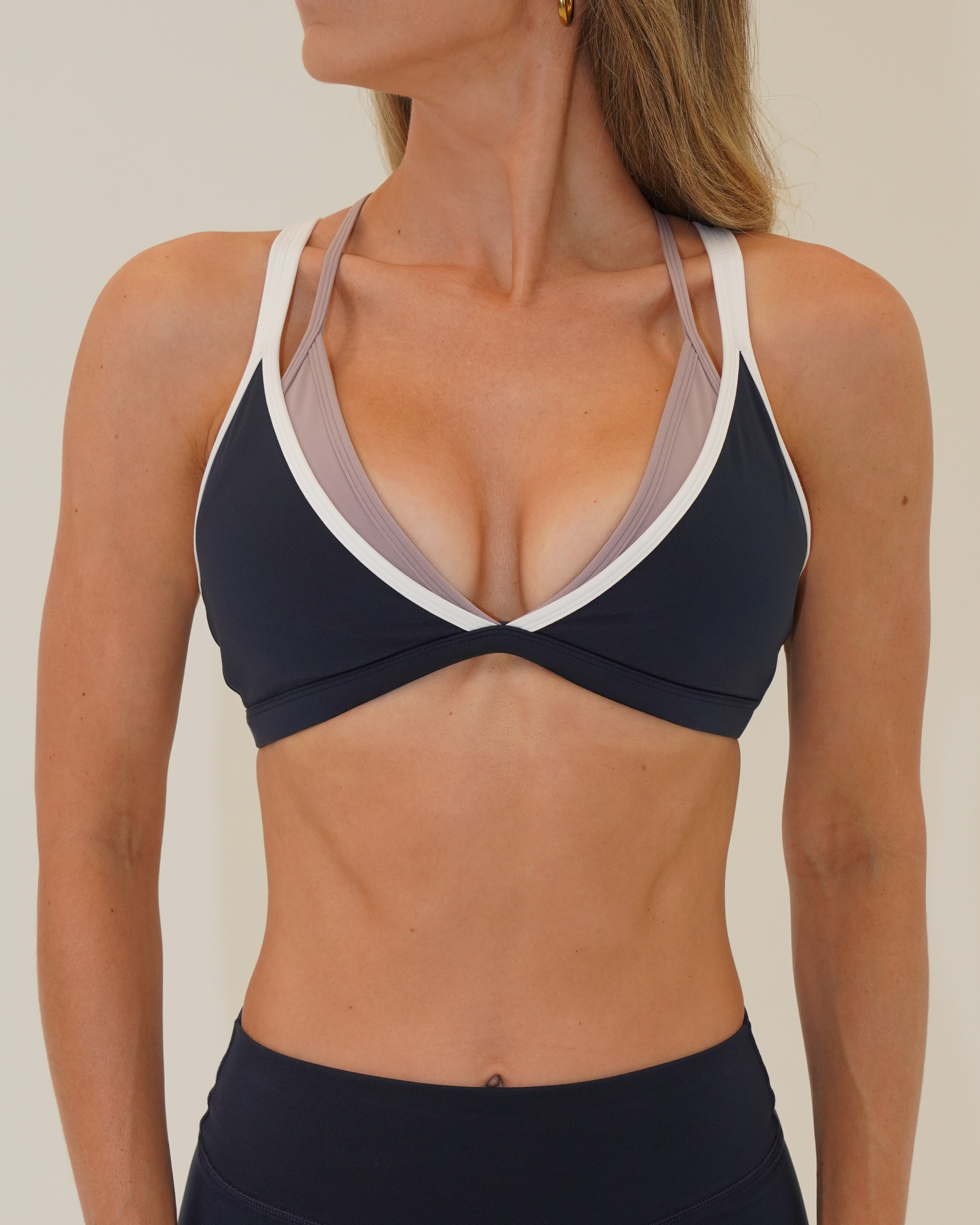 Double Layer Pulse Bra - Meadow