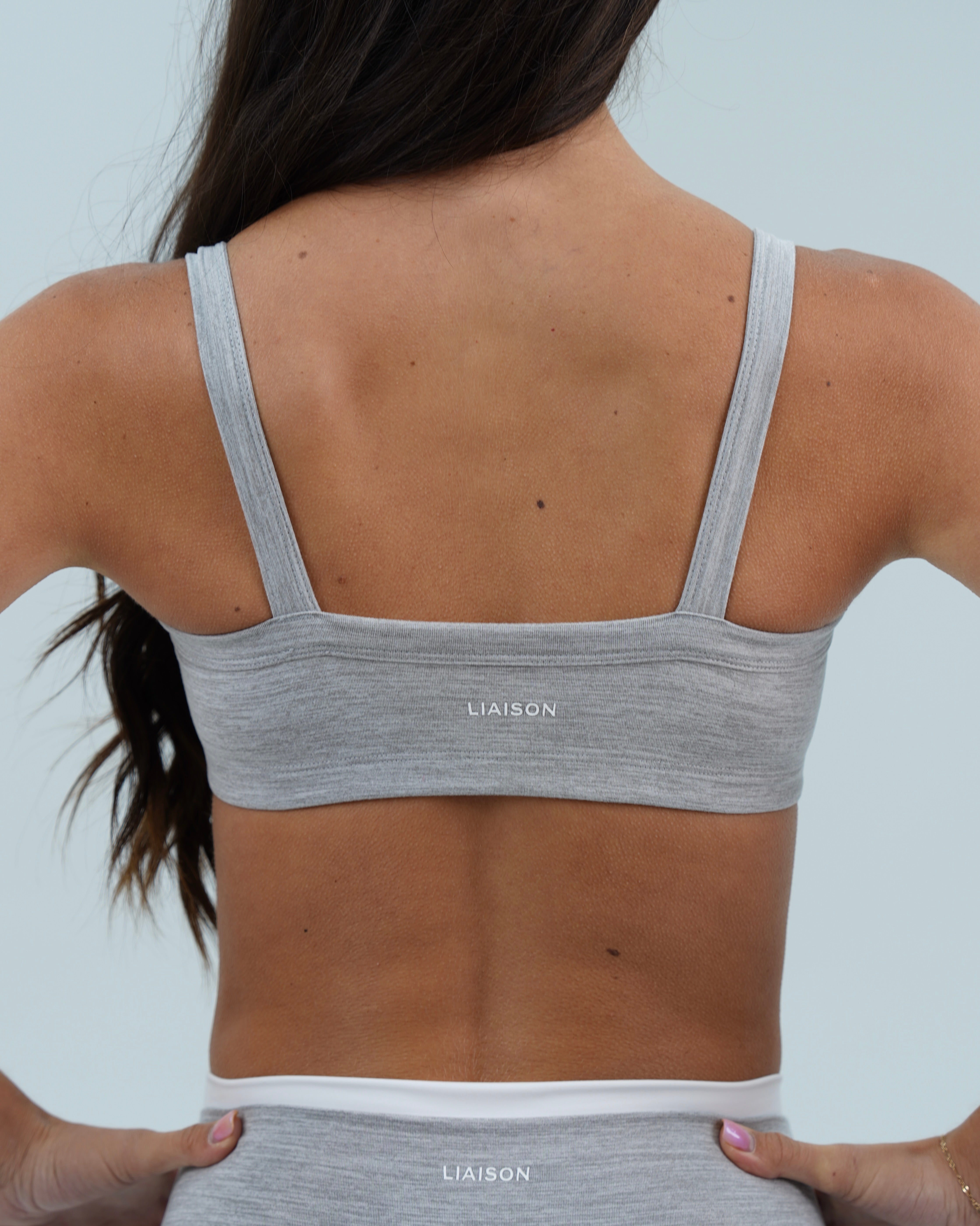 Basic Contrast Bra - Storm