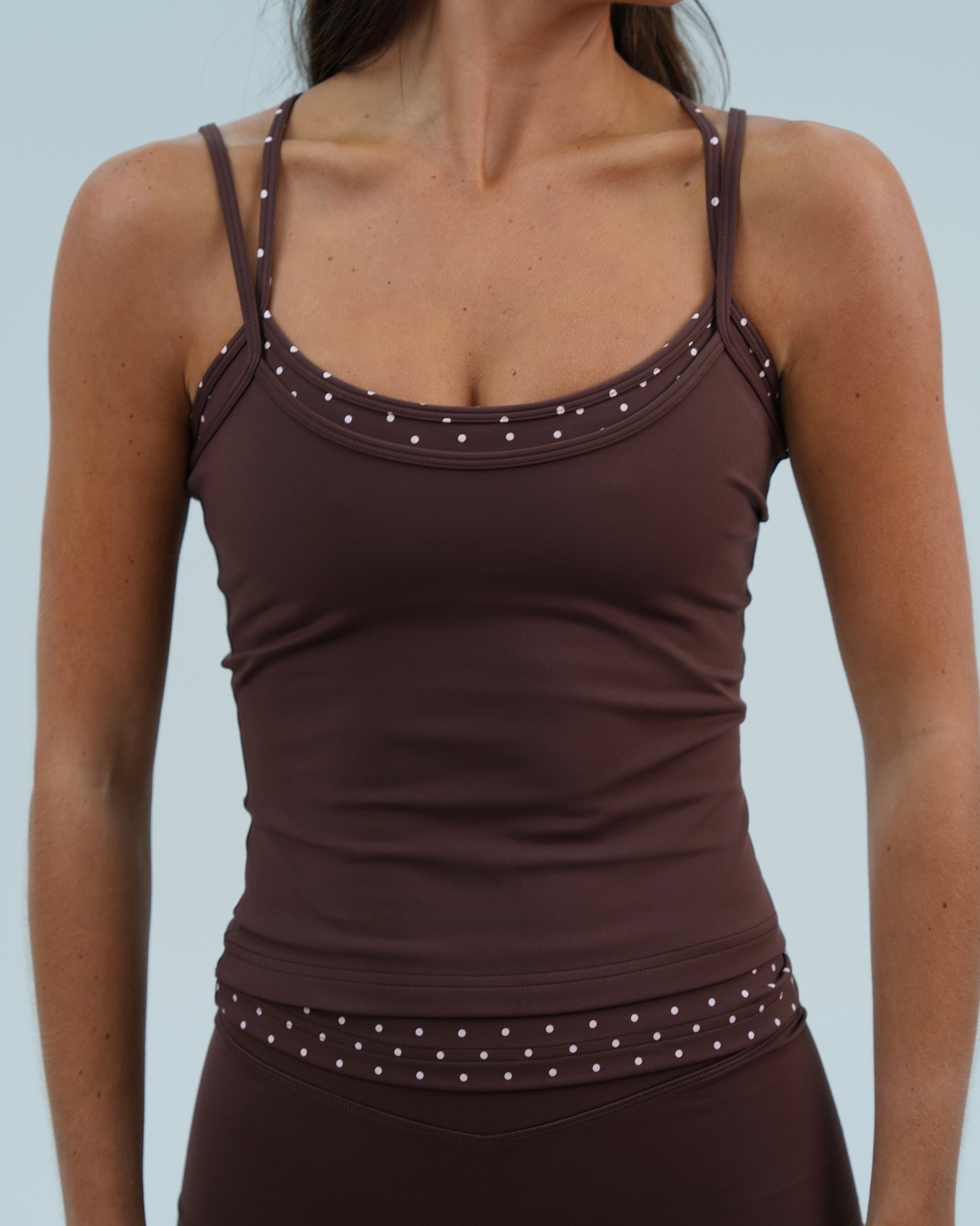 Double Layer Sporty Tank - Neapolitan