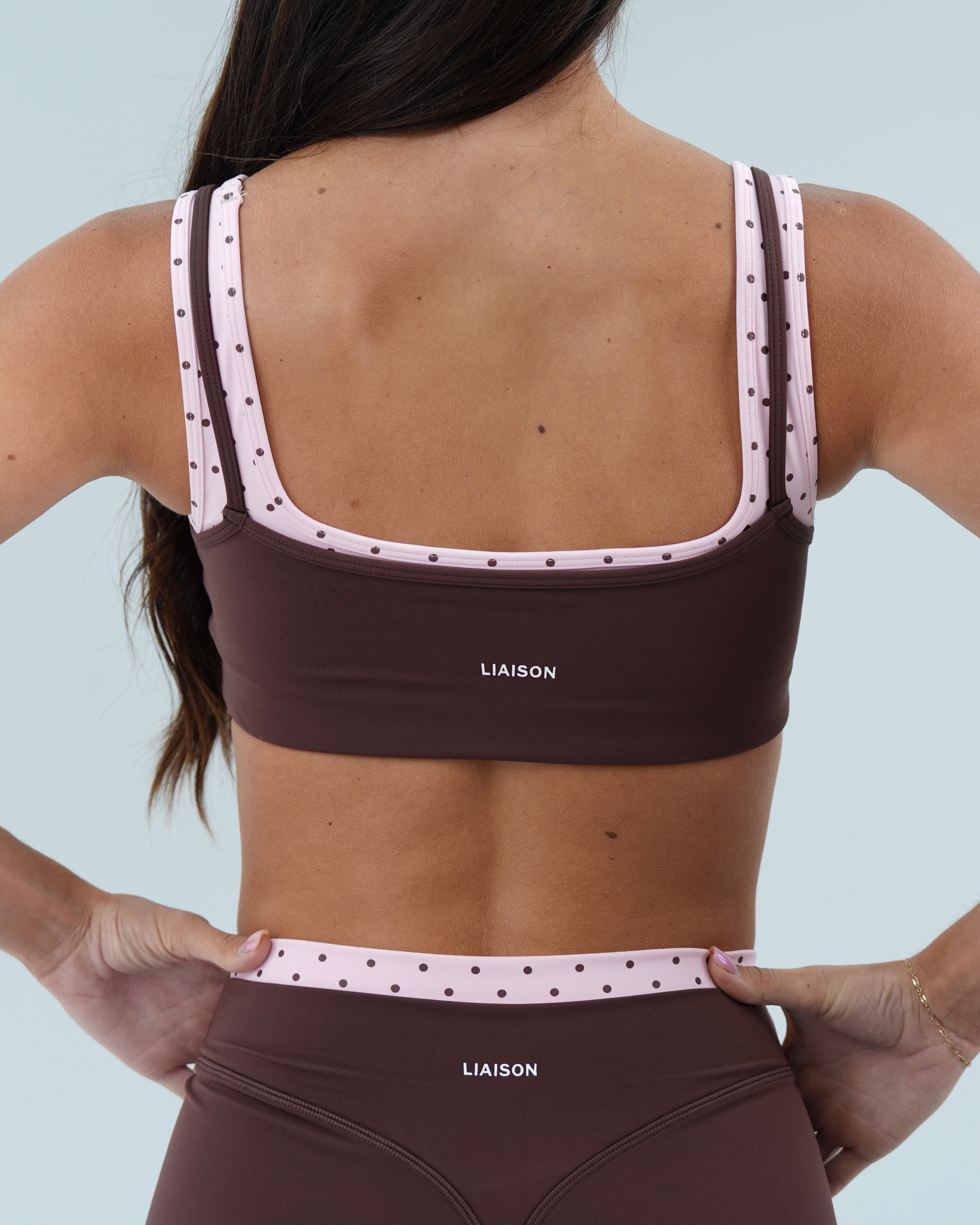 Double Layer Core Bra - Rosette