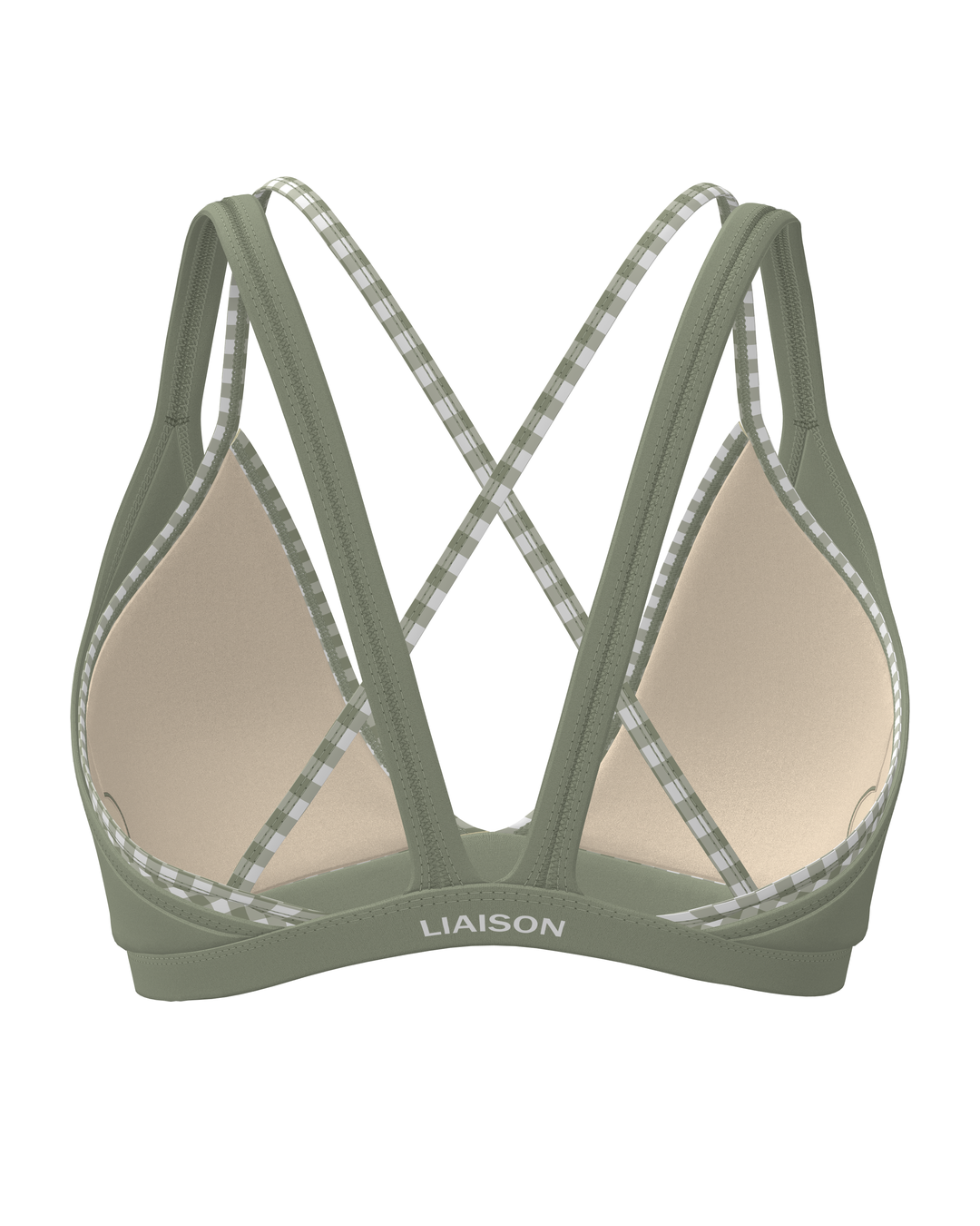 Double Layer Pulse Bra - Flora & Gingham