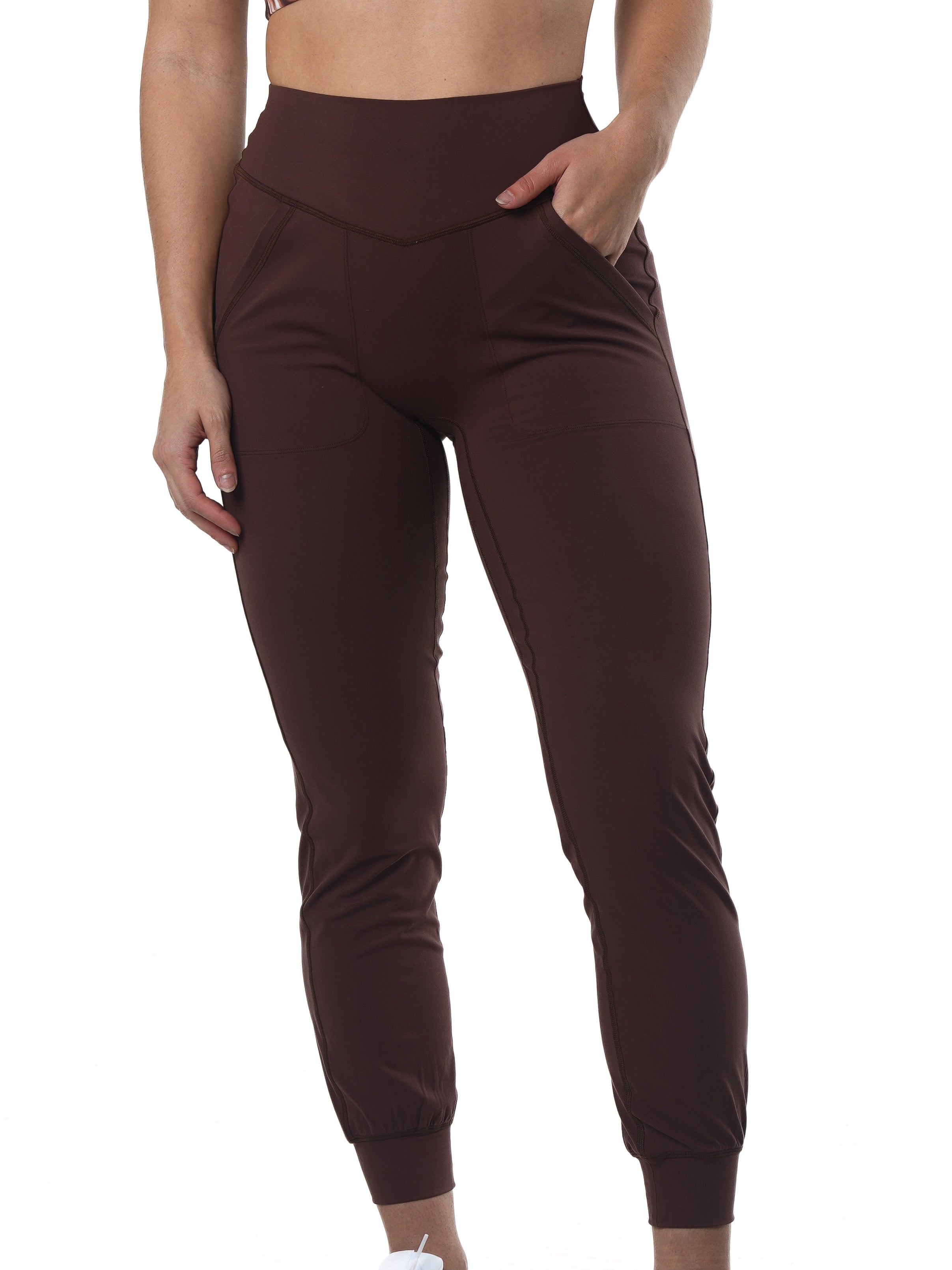 OTG Joggers - Mocha Brown