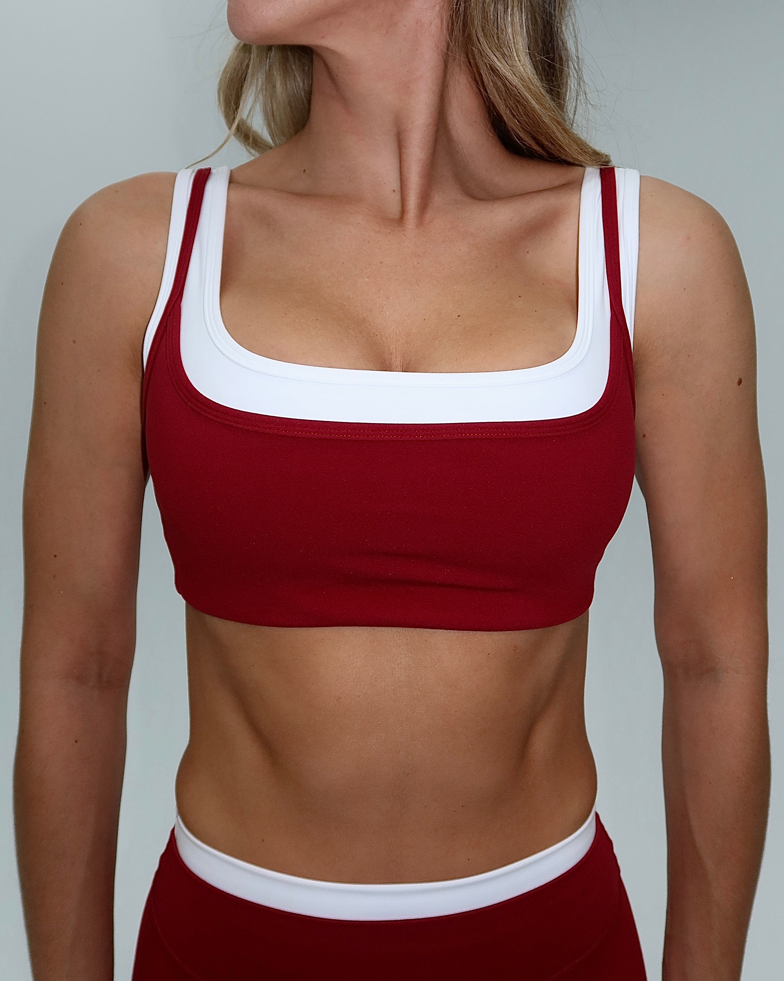 Double Layer Core Bra - Kiss & White