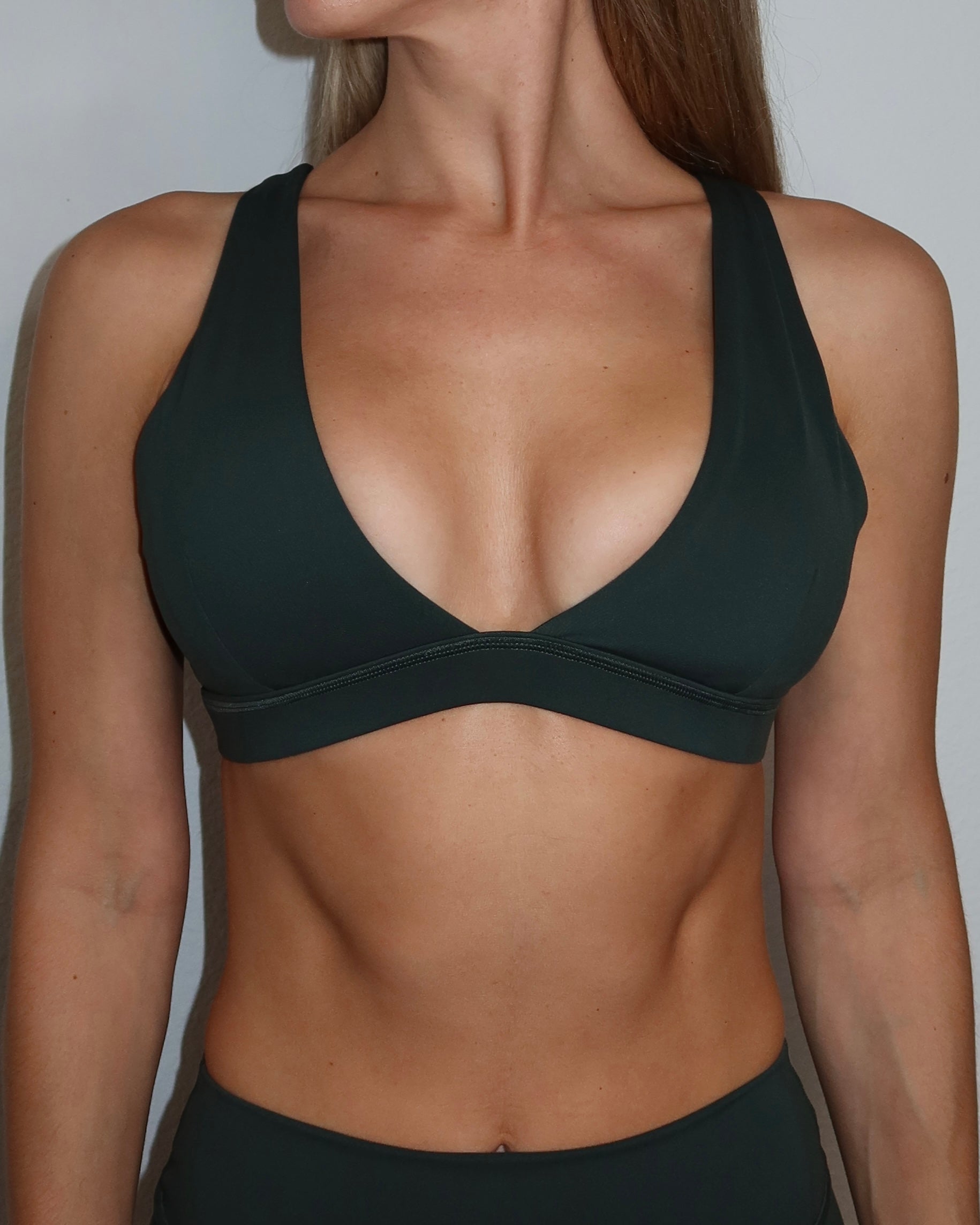 Plunge Bra - Pine