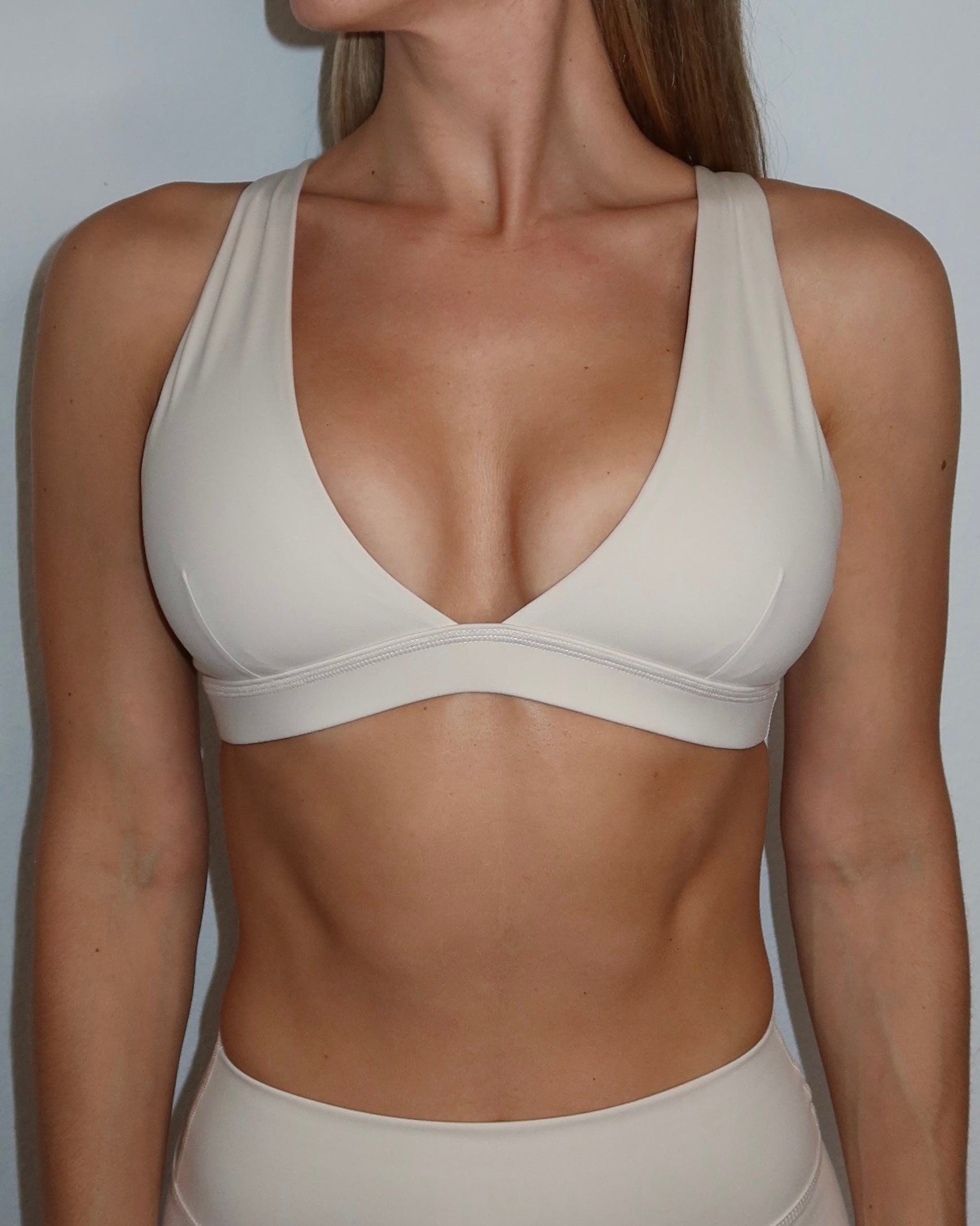 Plunge Bra - Sand