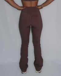 The Flare Pant - Ash Brown
