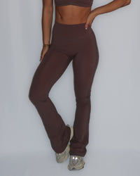 The Flare Pant - Ash Brown