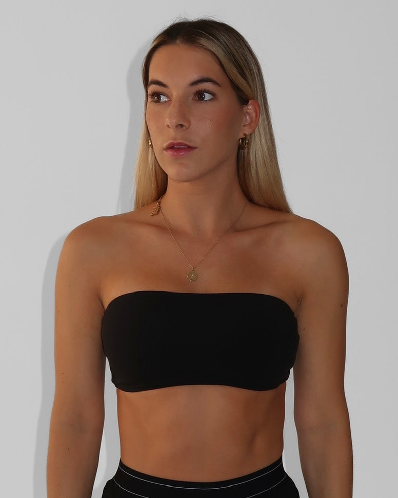 The Socialite Bandeau - Black