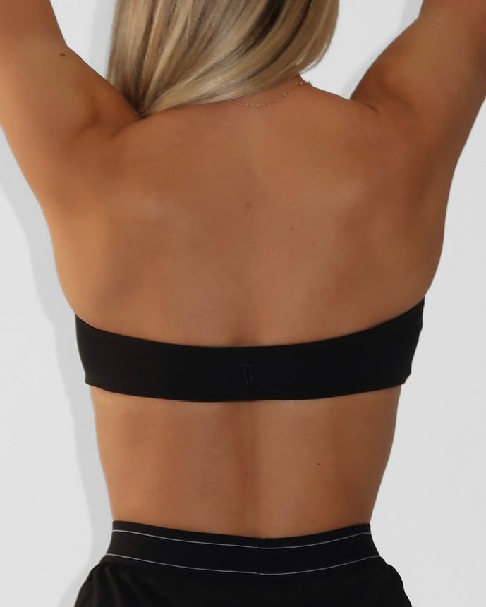 The Socialite Bandeau - Black