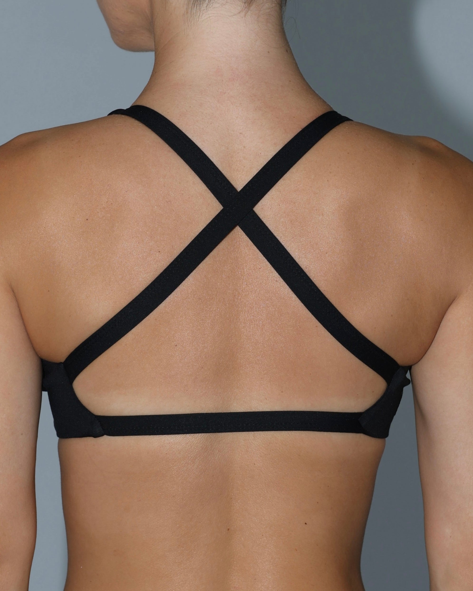 Scrunch Bra - Black