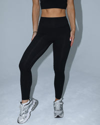 Bridge Pant (embroidered logo) - Black