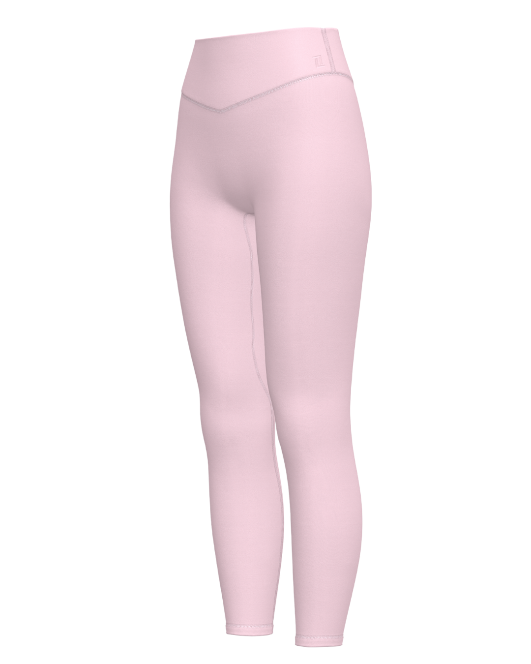 side view of SCL bridge pant in soft pink
