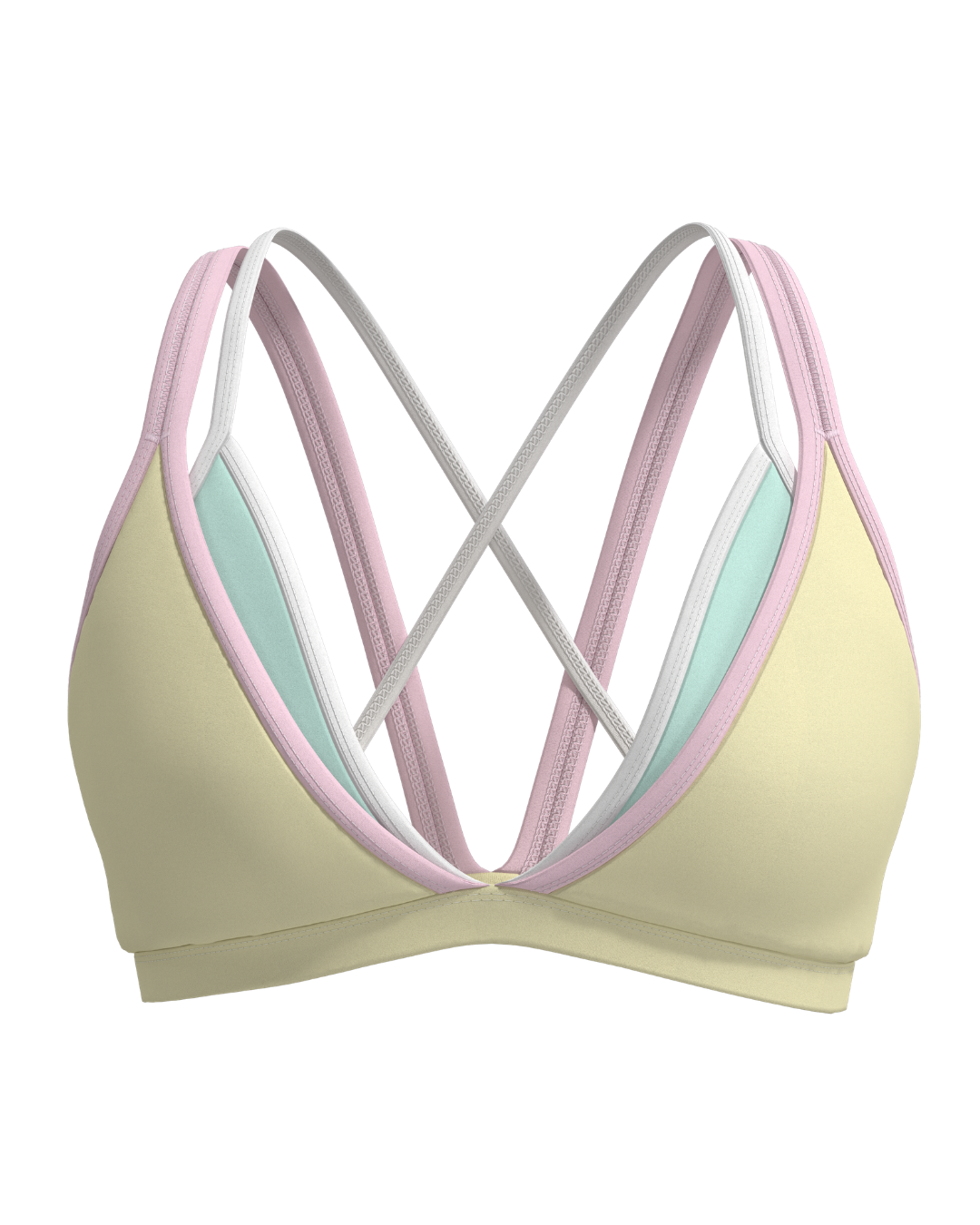 Double Layer Pulse Bra - Daydream