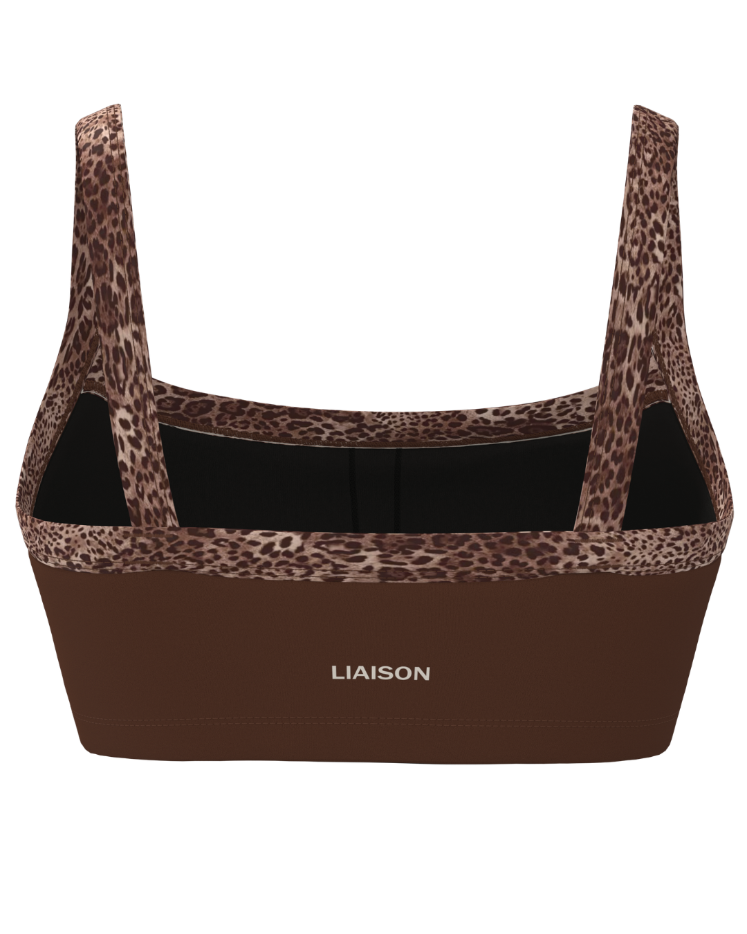 Basic Contrast Bra - Mocha Brown & Wild Side
