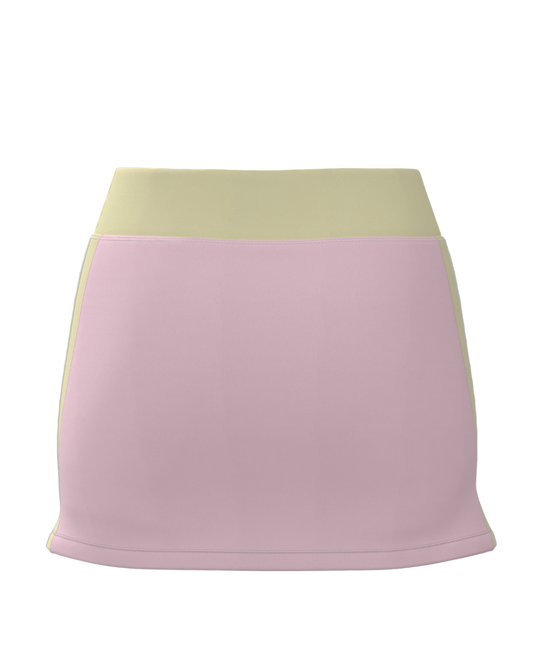 Contrast Skort - Soft Pink & Daylight