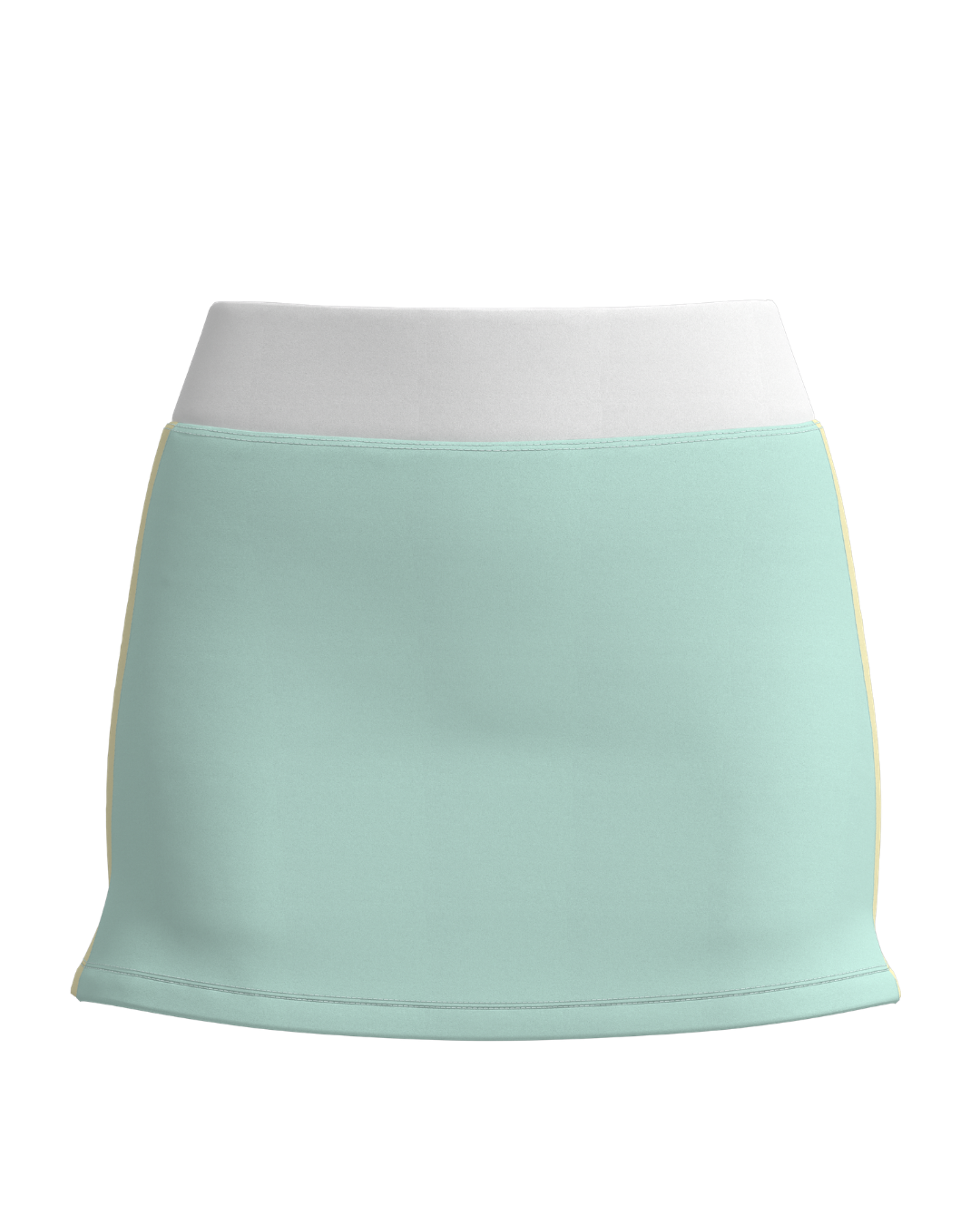 Contrast Skort - Aqua & Daylight