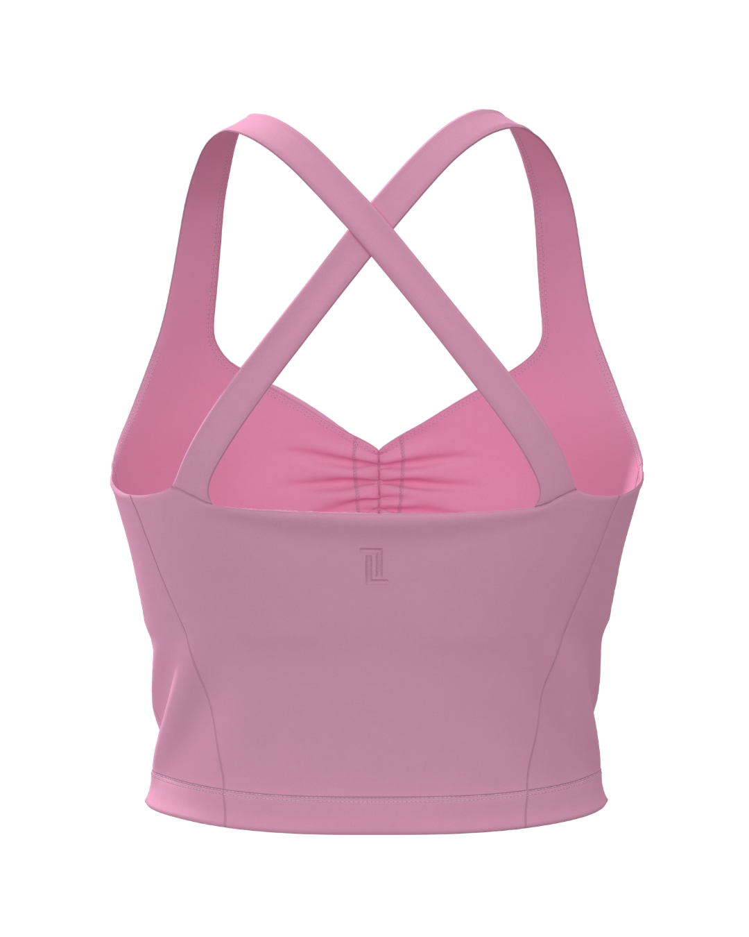 Scrunch Tank - Petal Pink