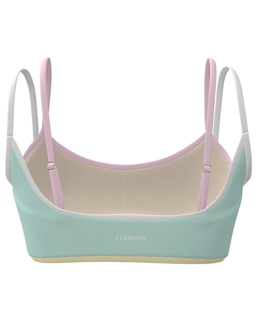 Double Layer Scoop Bra - Retro