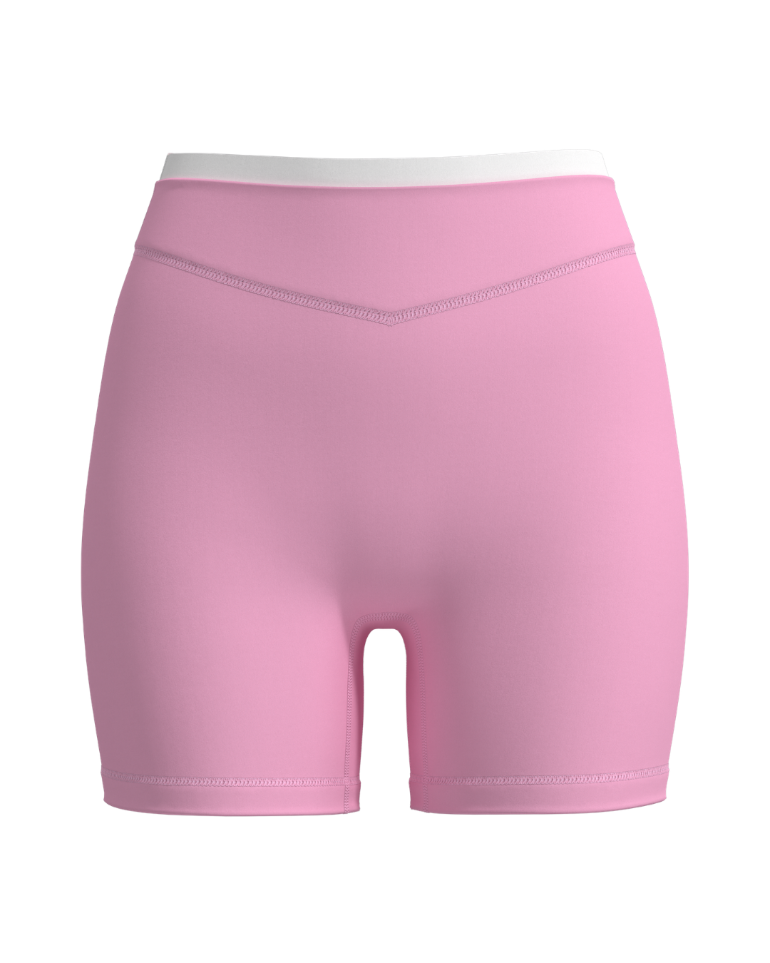 PRE-ORDER - Layered Sculpt Short - Petal Pink & White