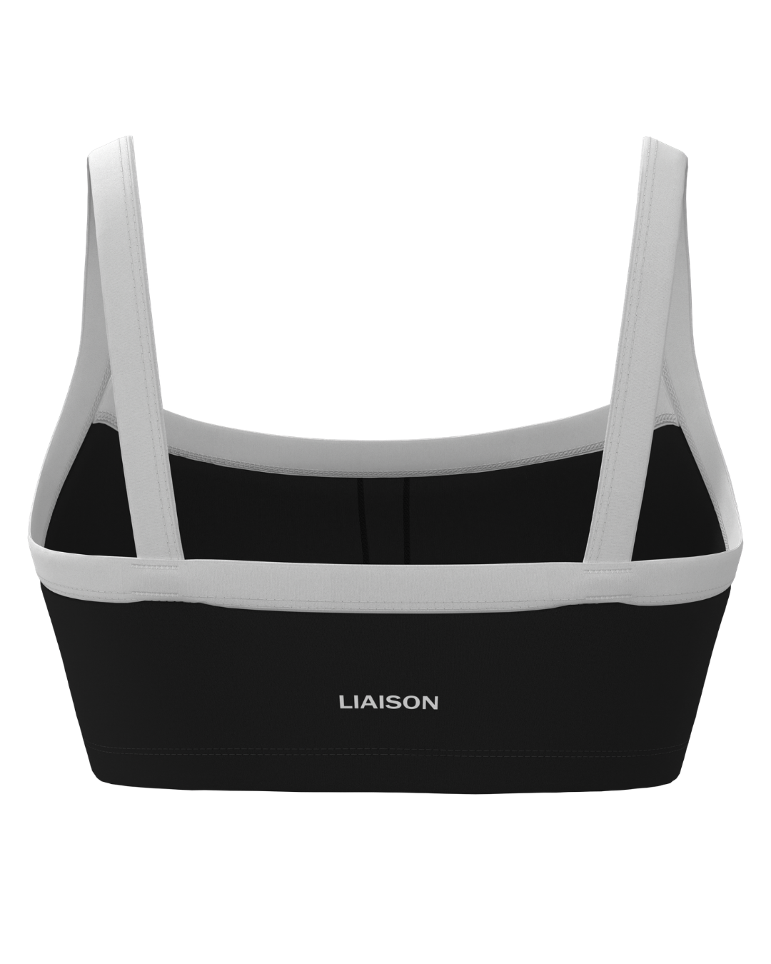 Basic Contrast Bra - Black & White