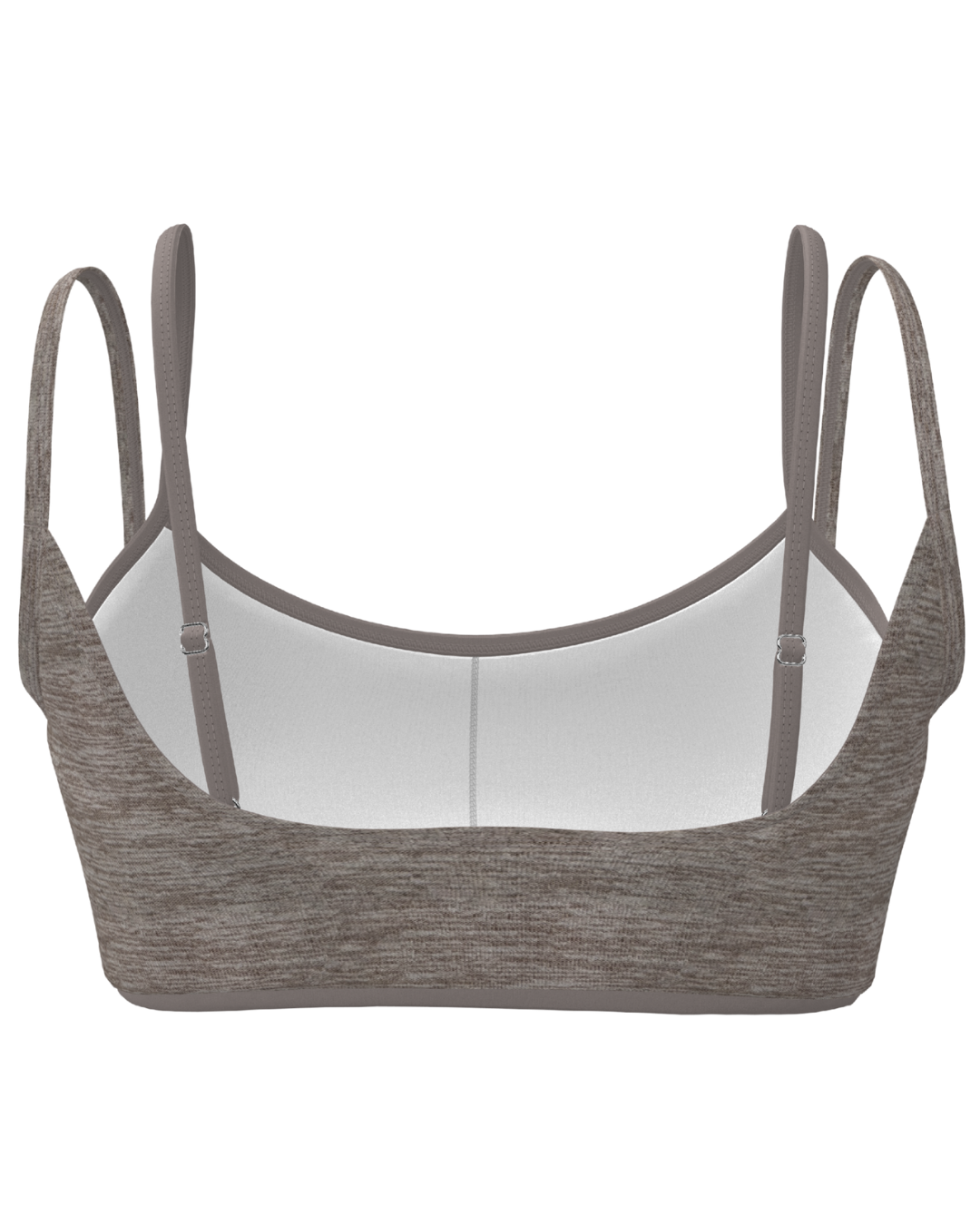 Double Layer Scoop Bra - Sandstorm & Truffle