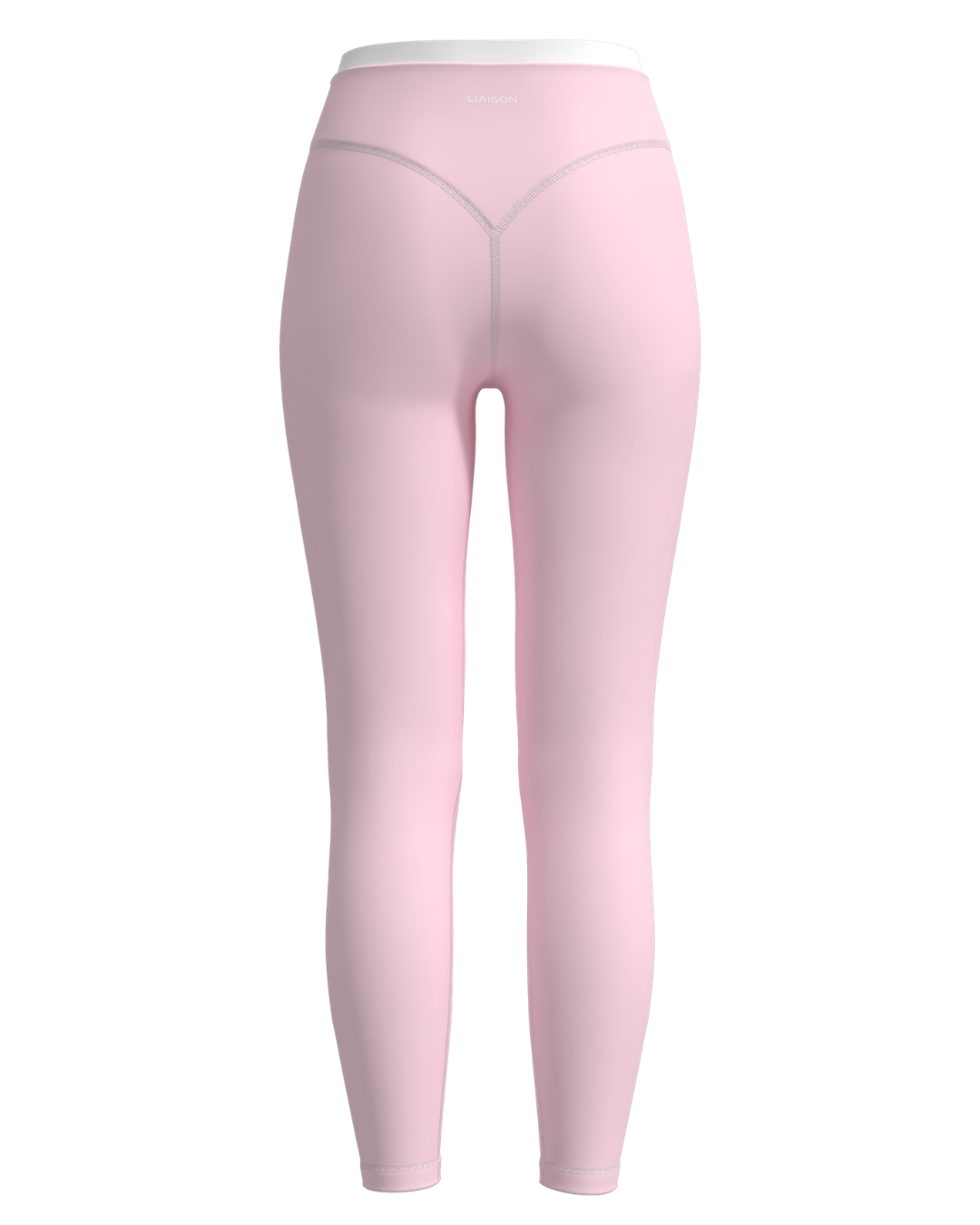 Layered Sculpt Pant V1 - Soft Pink & White