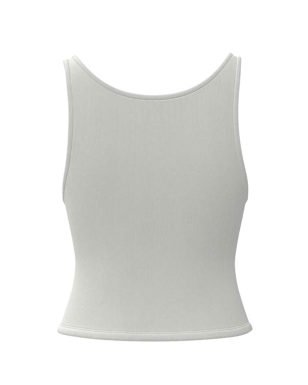 Signature Cotton Tank - White