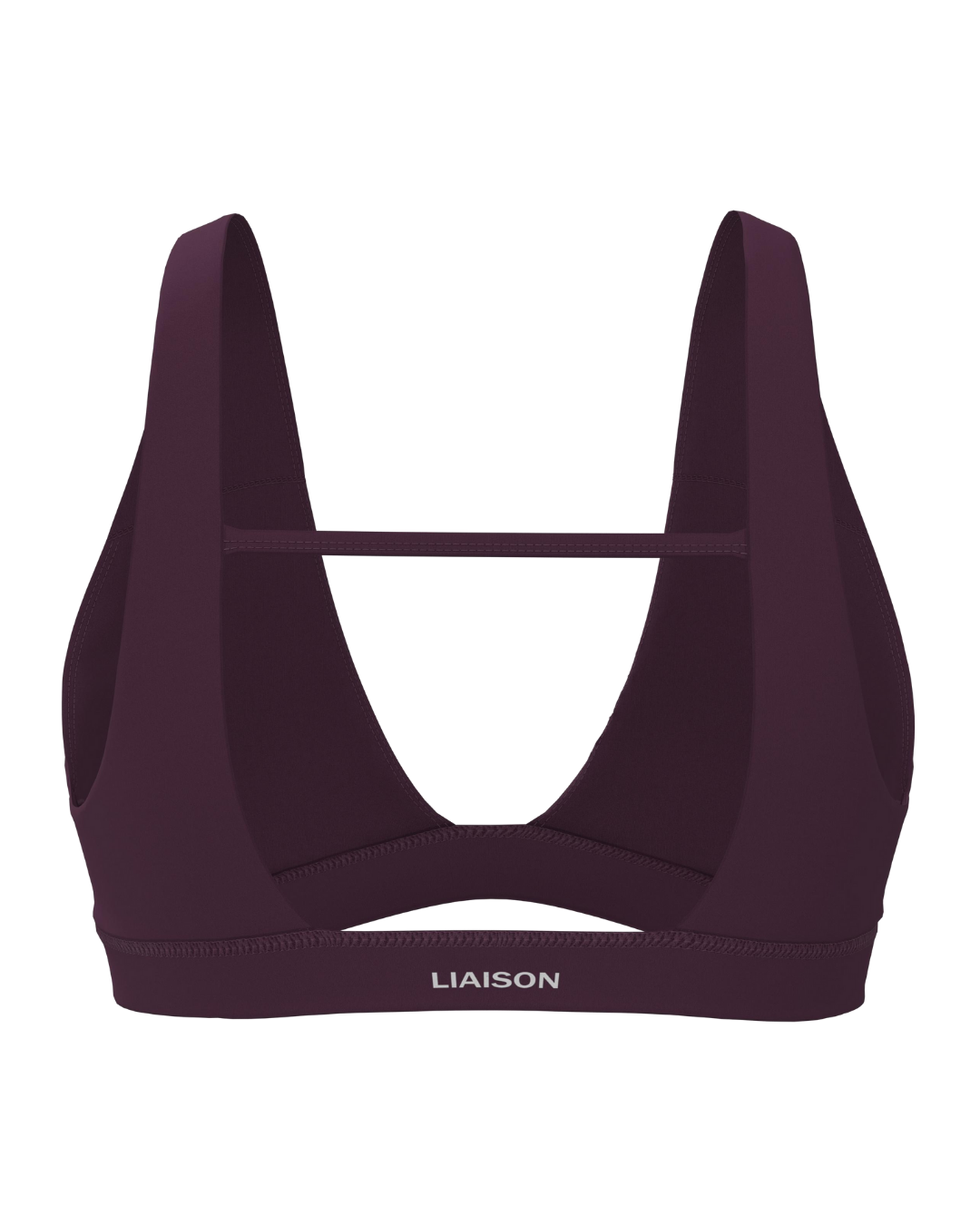 Plunge Bra - Merlot