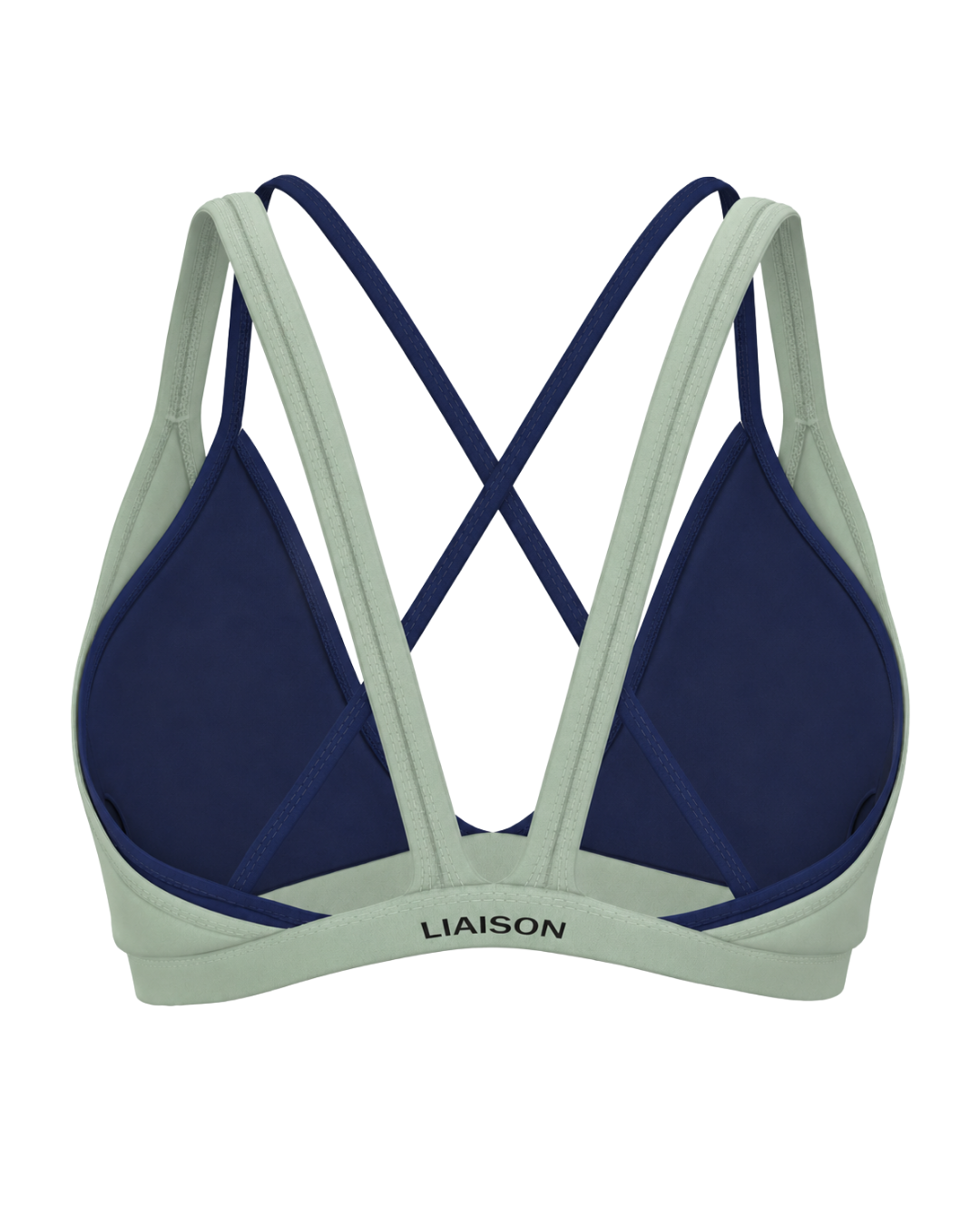 Double Layer Pulse Bra - Mint & Cypress