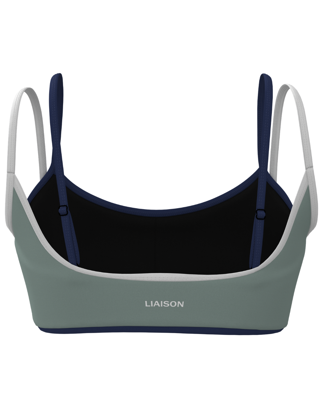 Double Layer Scoop Bra - Juniper