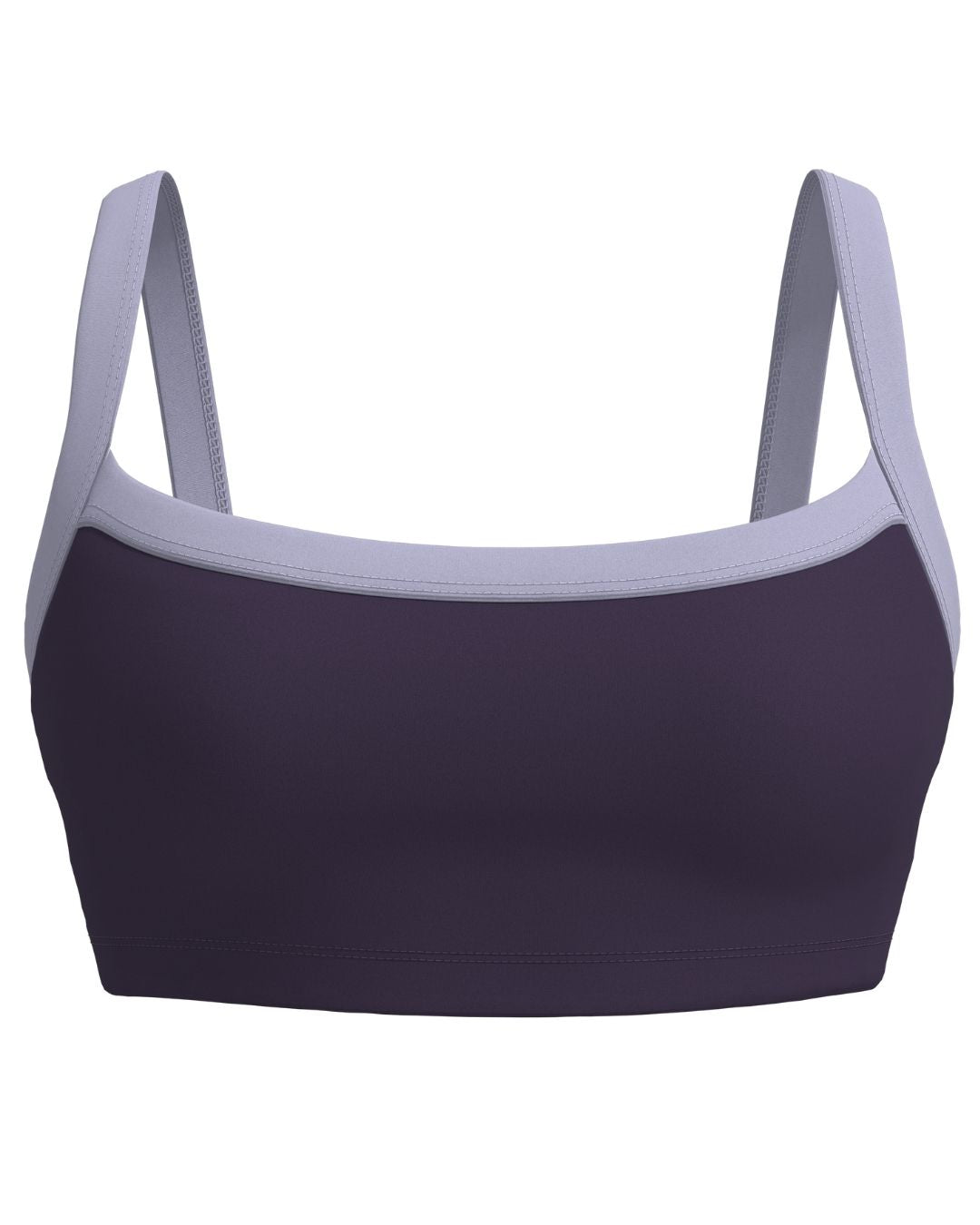 Basic Contrast Bra - Plum & Lilac