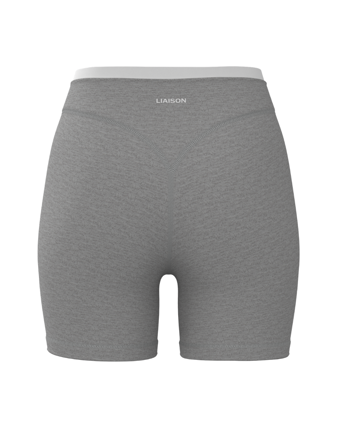 Layered Sculpt Short - Storm & White