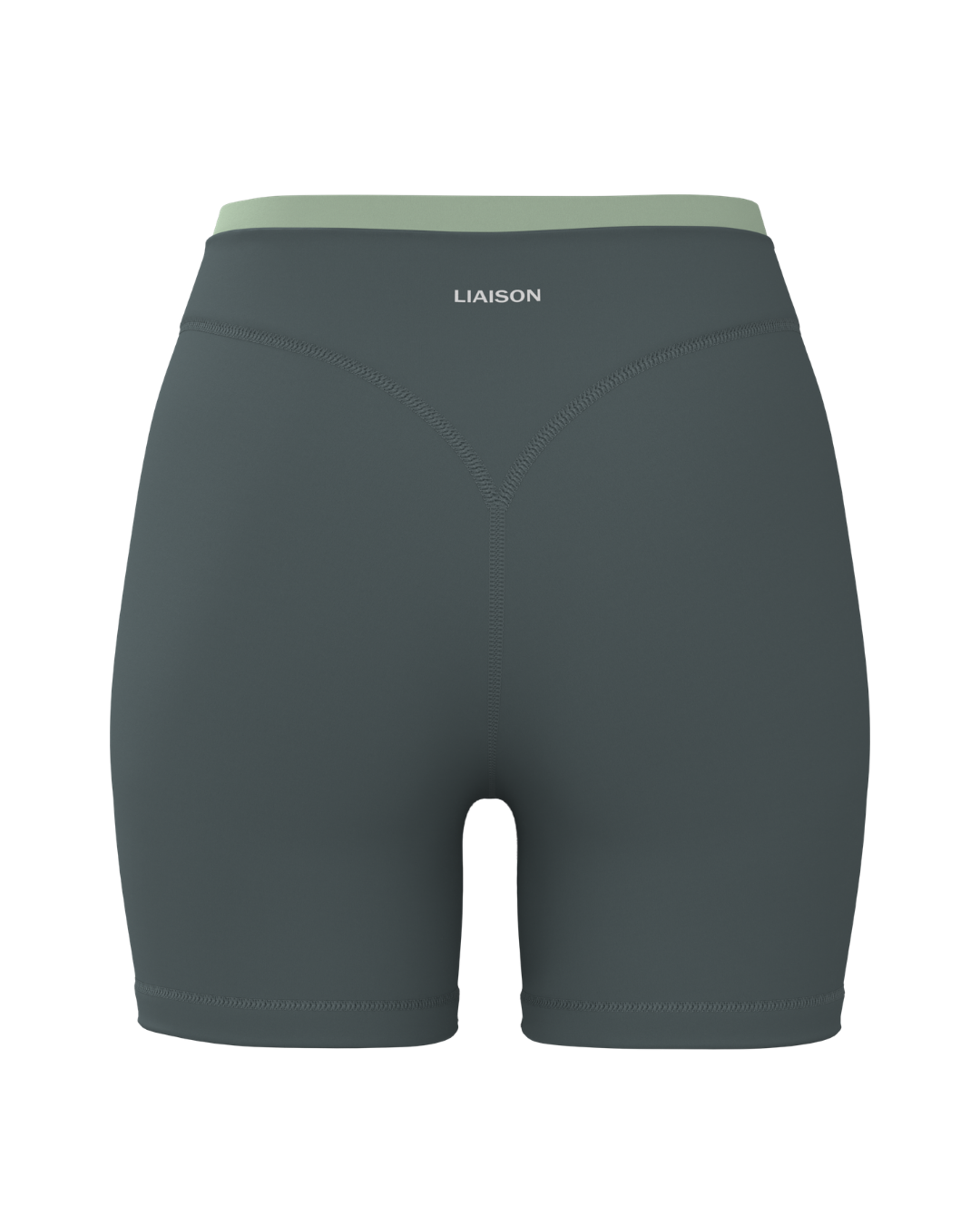 Layered Sculpt Short - Lagoon & Mint