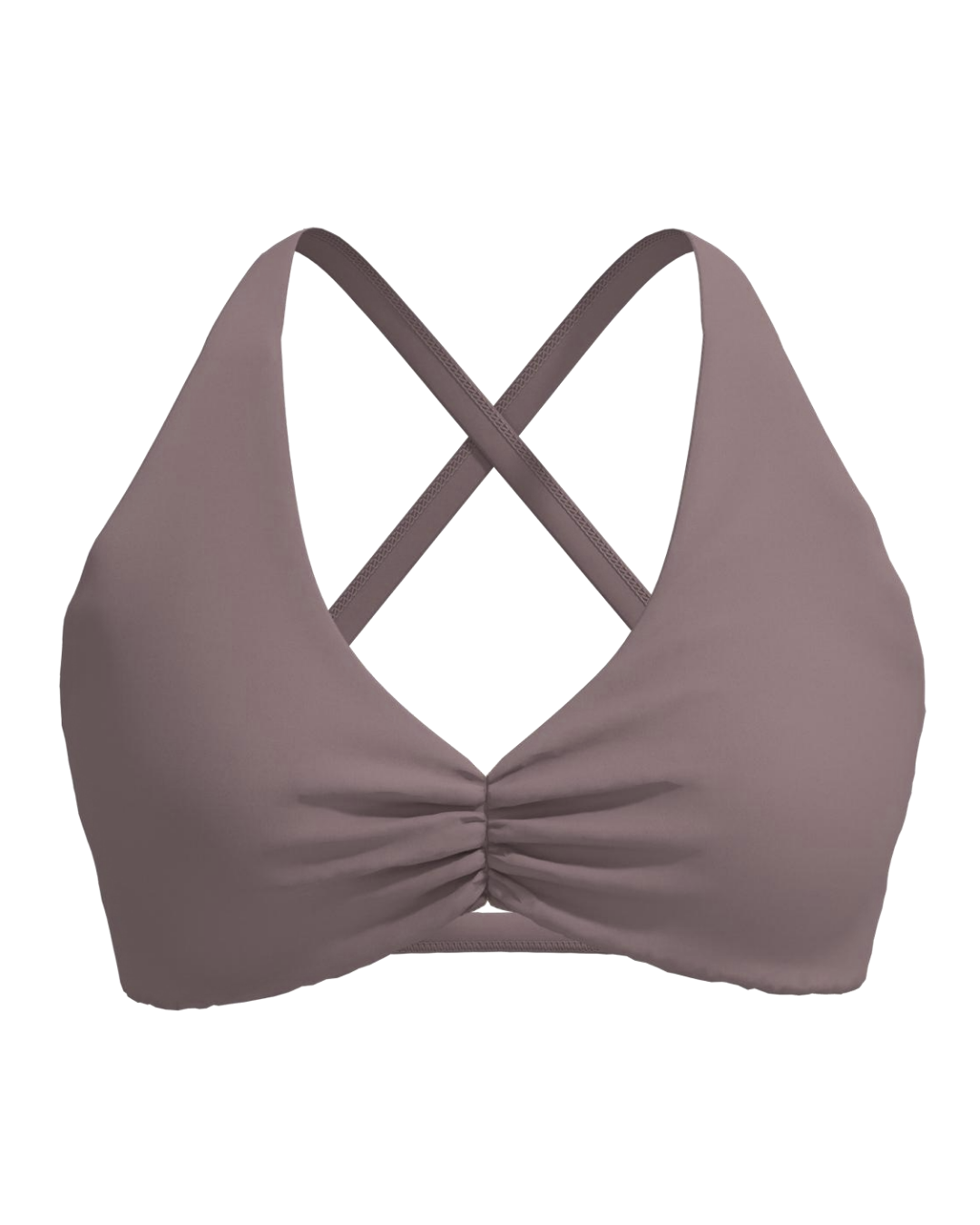 Scrunch Bra - Ash Brown