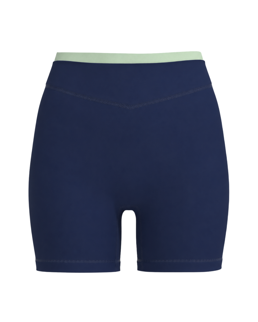 Layered Sculpt Short - Cypress & Mint