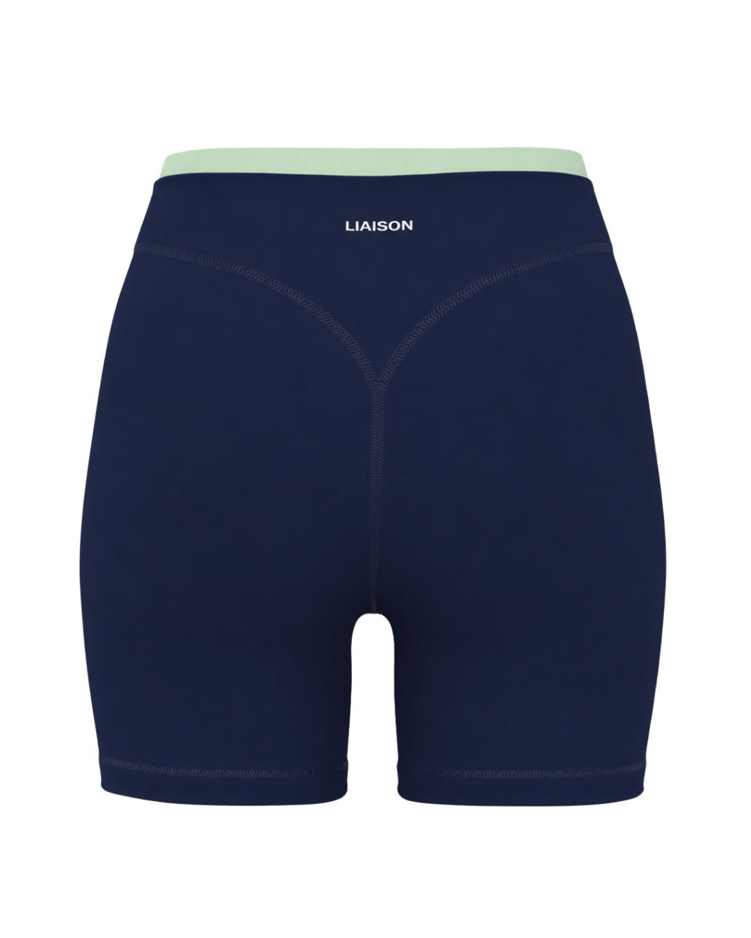 Layered Sculpt Short - Cypress & Mint