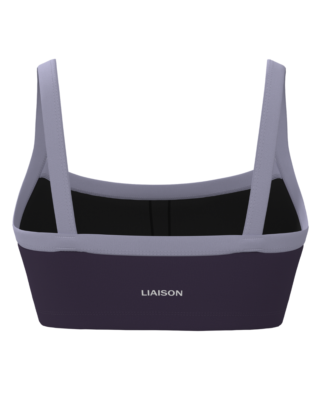 Basic Contrast Bra - Plum & Lilac