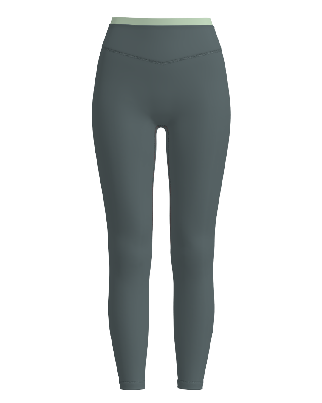 Layered Sculpt Pant - Lagoon & Mint