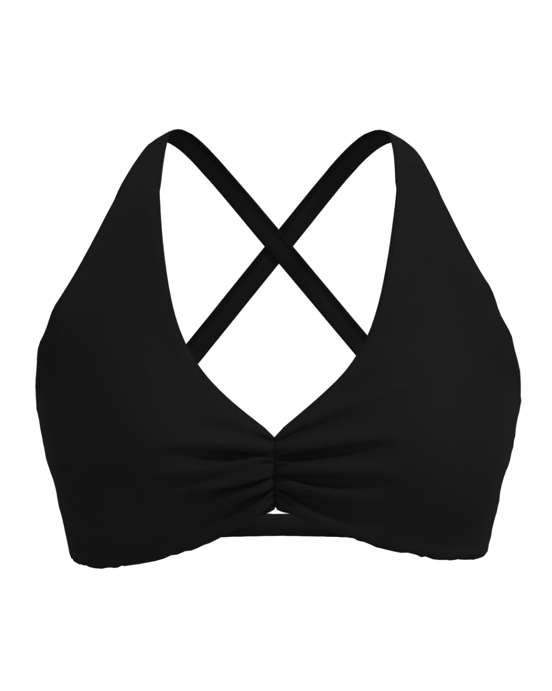 Scrunch Bra - Black