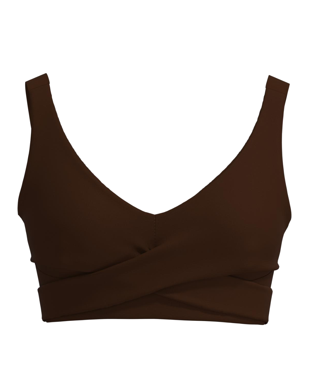 Synergy Cross Bra - Mocha Brown