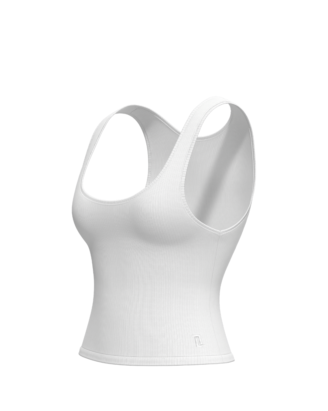 Cotton Americana Tank - White