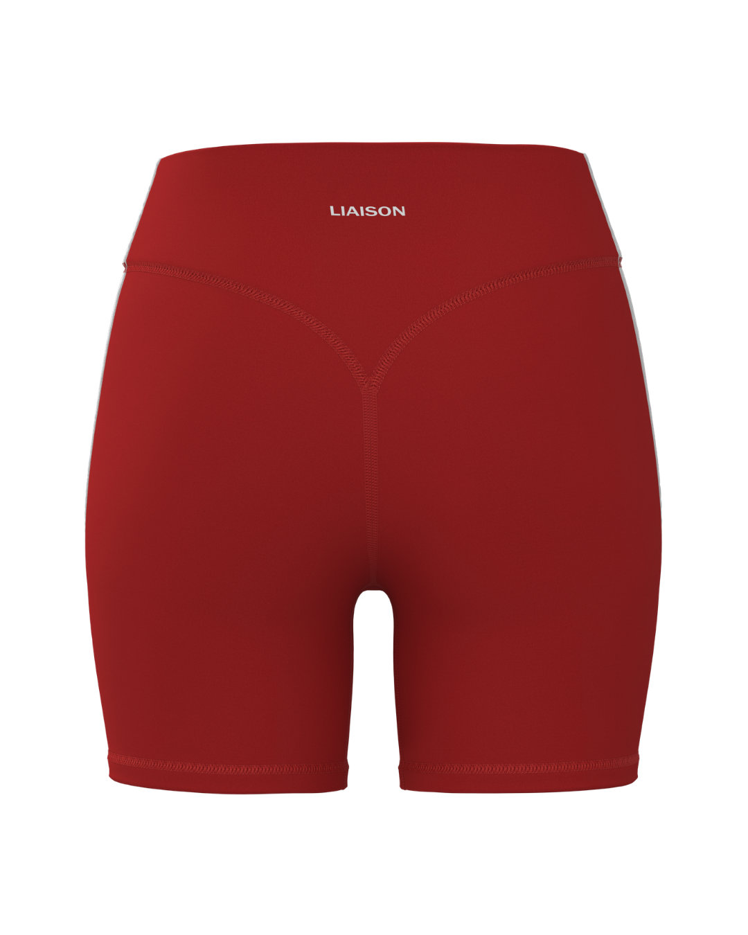 Sporty Stripe Bridge Short - Kiss & White
