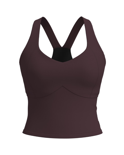 Contour Crop - Chocolate Cherry