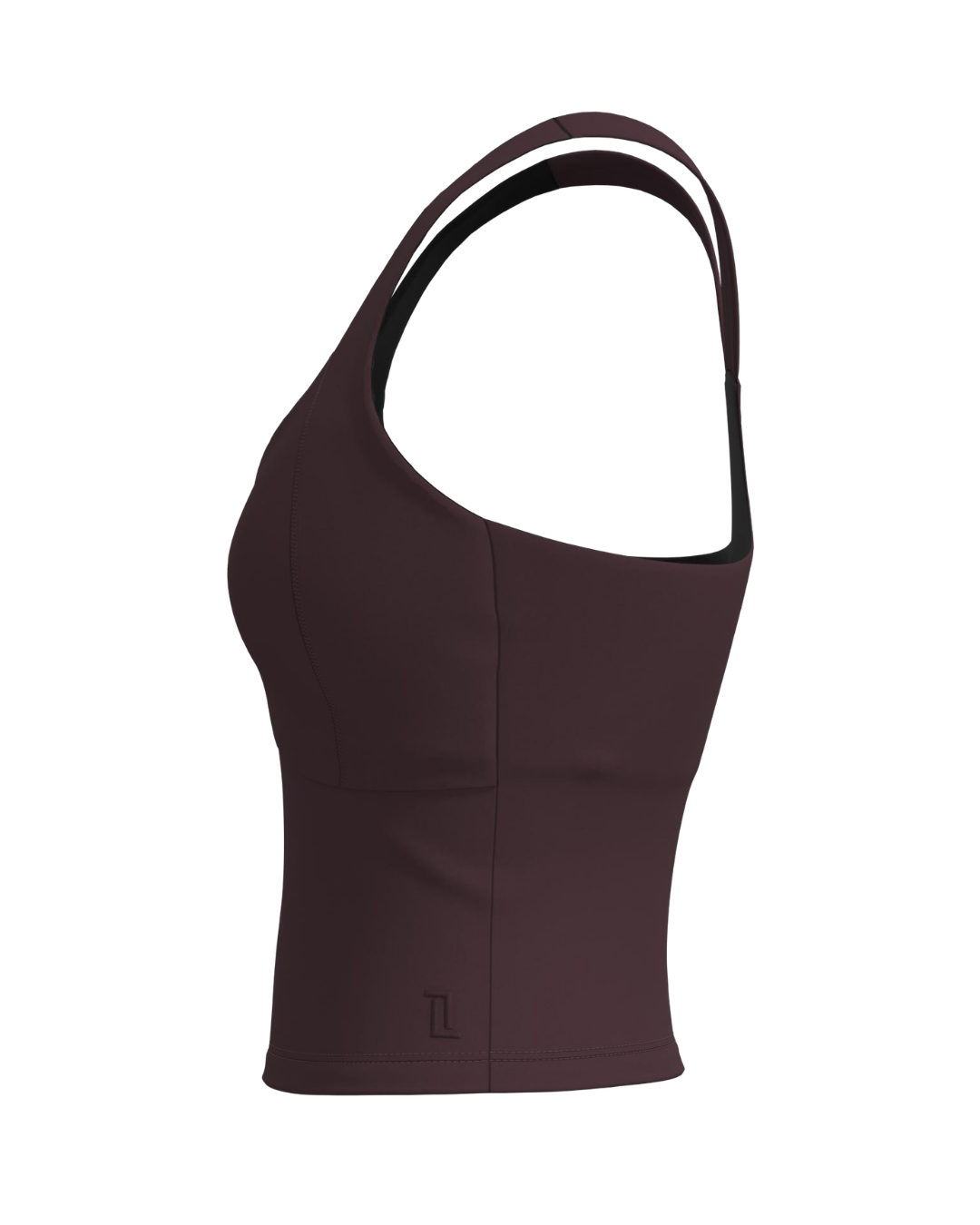 Contour Crop - Chocolate Cherry
