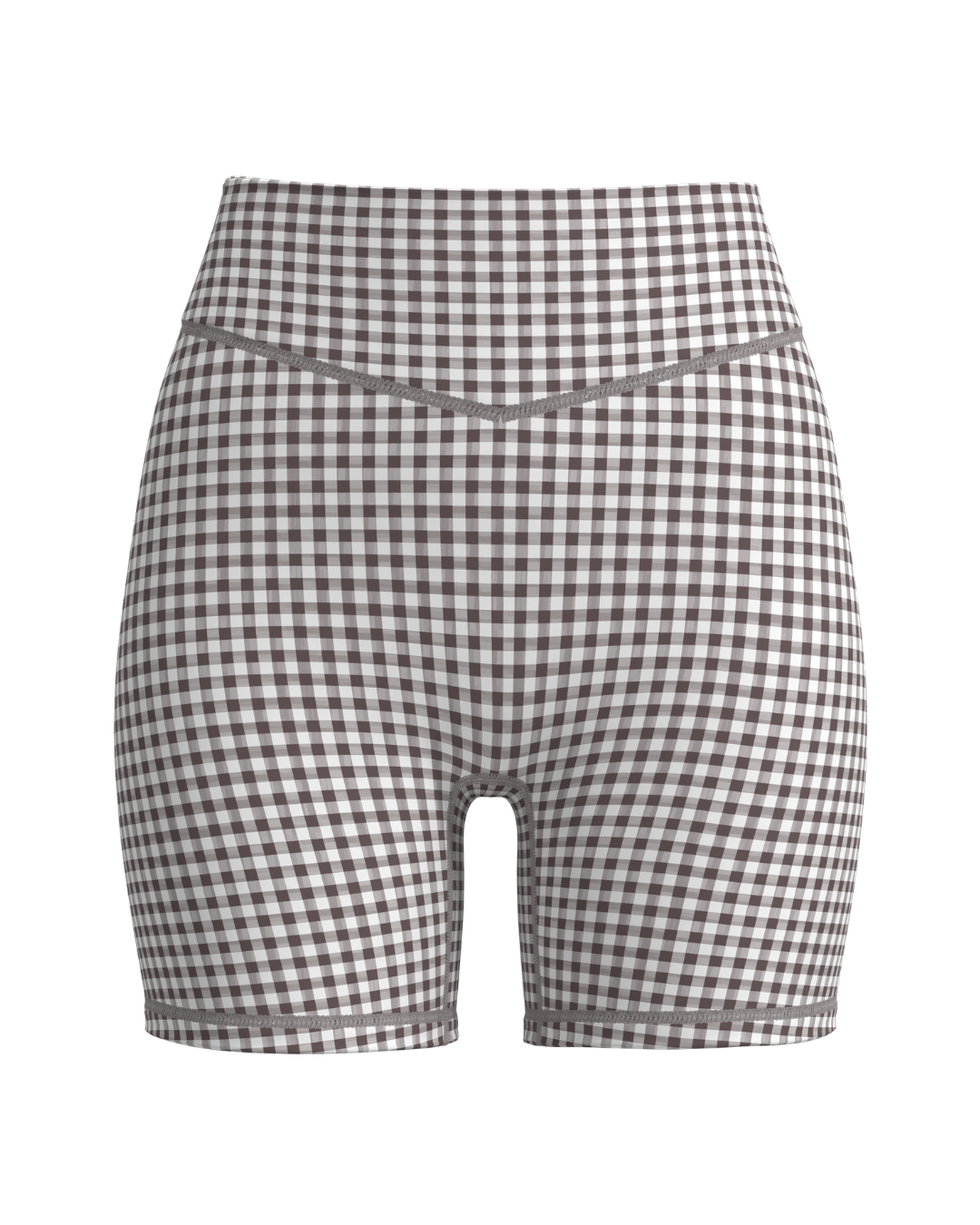 Bridge Short - Ash Brown & Gingham