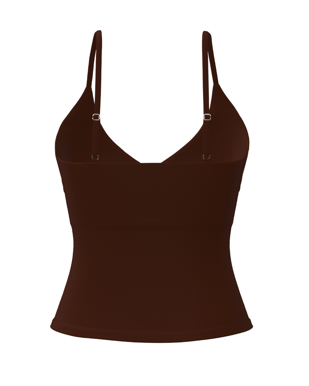 Cami Crop - Mocha Brown